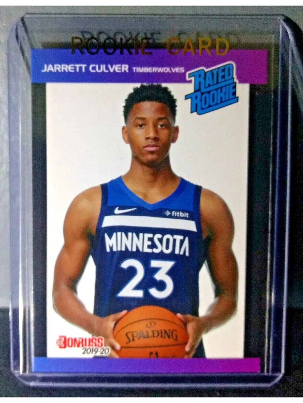 Jarrett Culver 2019-2020 Panini NBA #5 Rated Rookie Retro Card 1/3431